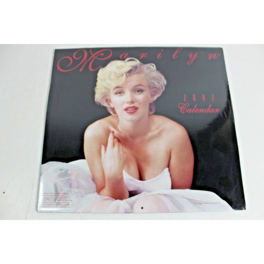 vtg 2002 estate of marilyn monroe calendar